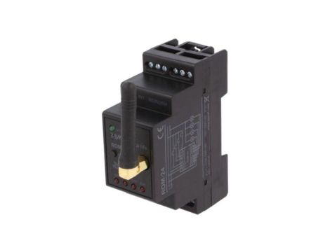 Odbiornik, na szynę DIN, 230VAC, przekaźnik NO x4, IP20, 868,5Hz ROM-24