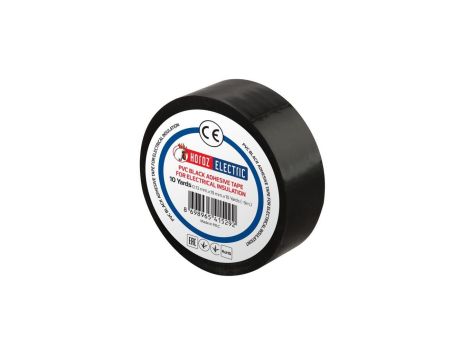 Taśma izolacyjna elektroizolacyjna PVC 19mmx9m czarna HOROZ 1szt.