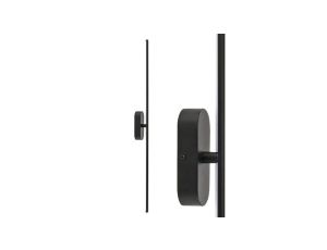 Kinkiet ścienny LED 14W, 680lm, 4200K, IP44, czarny, SALDA-14 HOROZ