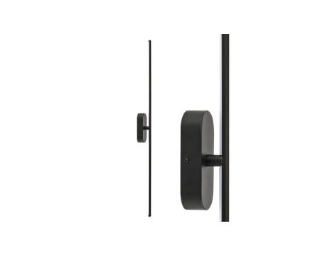 Kinkiet ścienny LED 14W, 680lm, 4200K, IP44, czarny, SALDA-14 HOROZ