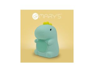 MARYS lampka nocna LED RGB Dino z budzikiem MW61483
