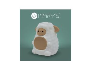 MARYS lampka nocna LED RGB Owieczka z budzikiem MW61484