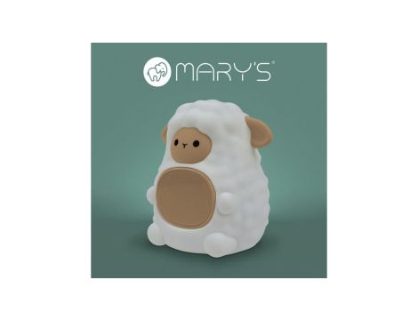 MARYS lampka nocna LED RGB Owieczka z budzikiem MW61484