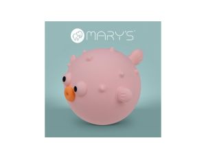 MARYS lampka nocna LED Rybka rozdymka różowa MW61487