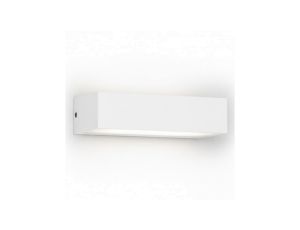 Kinkiet ogrodowy 9W, 450lm, 4200K, IP65, biały, ANDIZ HOROZ