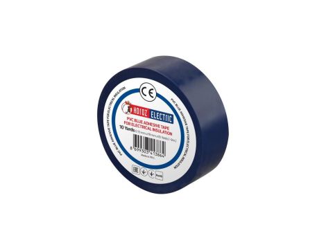 Taśma izolacyjna elektroizolacyjna PVC 19mmx9m niebieska HOROZ