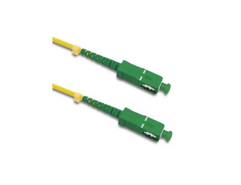 Qoltec Patchcord światłowodowy SC/APC - SC/APC Singlemode 9/125 G652D Simplex 5m