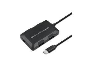 Qoltec Hub Adapter USB-C 3.1 5w1 4x USB 3.0 micro USB