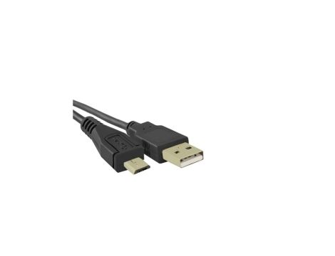 Qoltec Adapter USB A męski micro USB B męski 0.1m