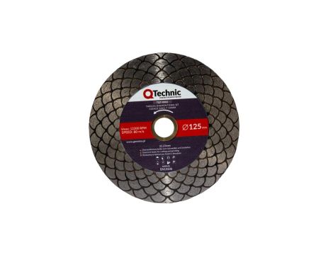 Tarcza diamentowa 125x22,23x1,7 25mm GE TQT-0002