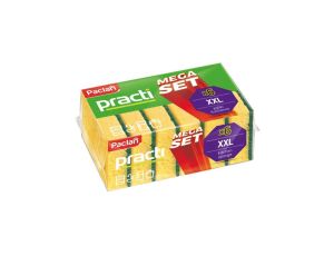 Practi Mega Set gąbki do naczyń Paclan 6szt