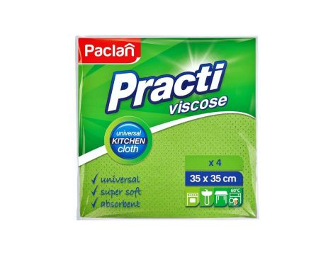 Practi Ścierki WIskozowe Paclan 4 szt.