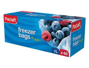 Woreczki do mrożenia Paclan 1L 40 szt