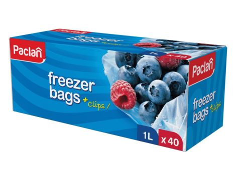 Woreczki do mrożenia Paclan 1L 40 szt