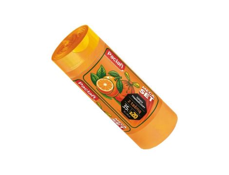 Worki Mega Set z taśmą zapachowe Paclan 35L 20szt