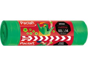Worki Multitop zapachowe Paclan 60L 14szt.