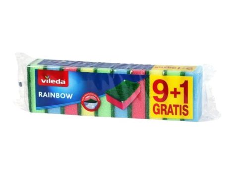 Zmywak kuchenny Vileda Rainbow - 10 sztuk