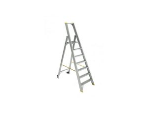 Drabina aluminiowa magazynowa jednostronna 1x9 profesjonalna Forte 9309 ALVE