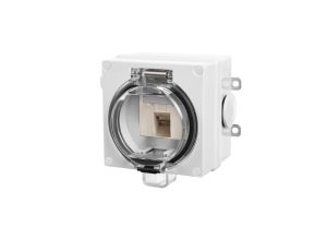 OYSTER IP66™ gniazdo komputerowe RJ45 KAT. 6A w obudowie hermetycznej 6185-83
