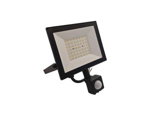 Projektor LED Naświetlacz z czujnikiem ruchu PIR NL-3 50W 6500K 90lm/W IP54 EC61481