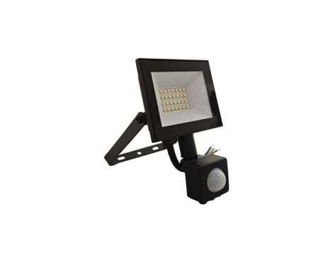 Projektor LED Naświetlacz z czujnikiem ruchu PIR NL-3 20W 4000K 90lm/W IP54 EC61476