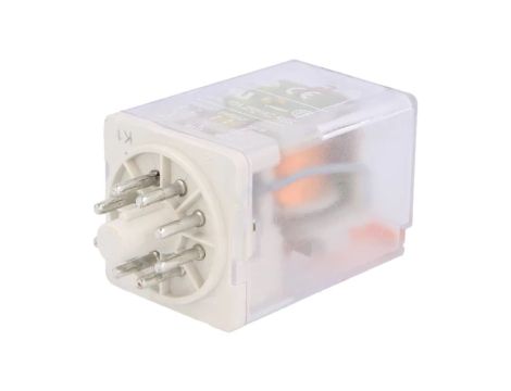 Przekaźnik: elektromagnetyczny DPDT Ucewki: 230VAC 10A/250VAC R15-2012-23-5230-WT