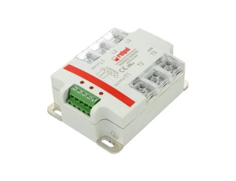 Przekaźnik: półprzewodnikowy 25A Uprzeł: 24...660VAC 3-fazowy RSR62-60D25