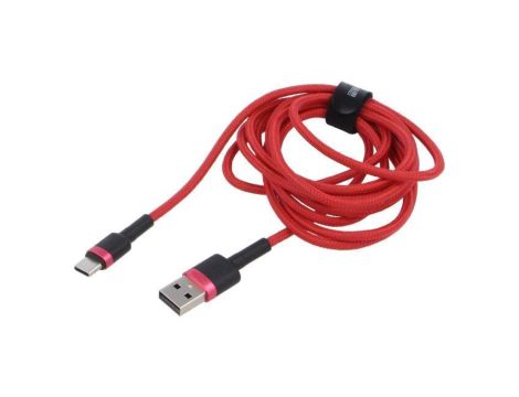 Kabel High Speed, USB 2.0 USB A wtyk - USB C wtyk 2m czerwony CATKLF-C09