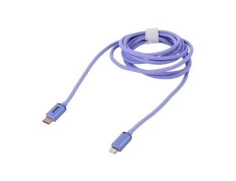Kabel USB 2.0 Apple Lightning wtyk - USB C wtyk 2m fioletowy CAJY000305