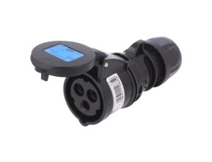 Złącze zasilające AC, wtyk żeński, 16A/230VAC, IP44 213-6X