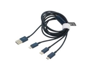 Kabel High Speed, USB 2.0 1,5m niebieski CAMLTYS-03