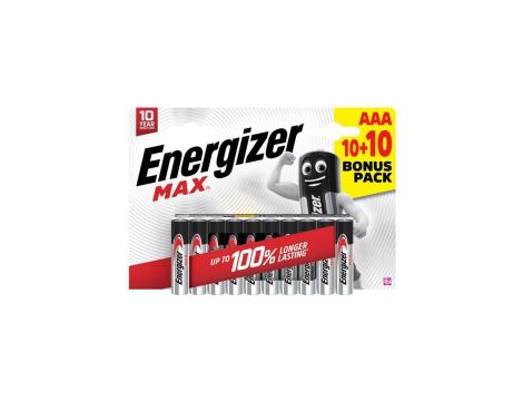 Bateria alkaliczna LR03 / AAA 1,5V MAX /20szt./