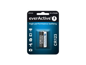 1 x bateria foto litowa everActive CR123