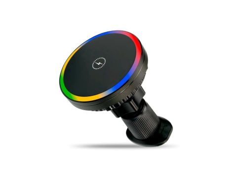 Magnetyczny uchwyt samochodowy z ładowarką indukcyjną zgodny z MagSafe everActive MC-W15 PRO 15W