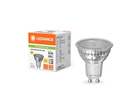 ZAR.LED 3,7W GU10 Ledvance Ciepła 3000K DIM (kąt świecenia 36 stopni)