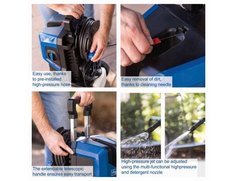 Myjka ciśnieniowa Scheppach HCE3000 - 7