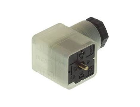 Złącze zaworowe serii GDM żeński 3-PINowe (2+PE) śrudowe PG11 dioda LED 24 VAC/DC 10 A GDML 2011 LED 24 VR schwarz