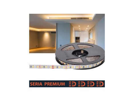 Taśma Premium 12V 120led 2800-3200K SMD2835 (5)