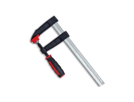 Ścisk stolarski śrubowy typ F 400x80mm 370kg KraftiDele