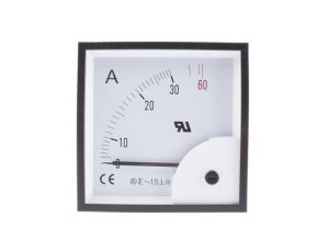 Amperomierz analogowy panelowy 30A AC -25C do +50C RS PRO
