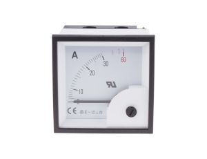 Amperomierz analogowy panelowy 30A AC -25C do +50C RS PRO