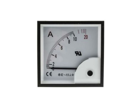 Amperomierz analogowy panelowy 10A AC -25C do +50C RS PRO