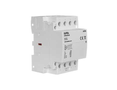 Stycznik modułowy cewka 40A 230V AC 4xNO TH35 EXTA
