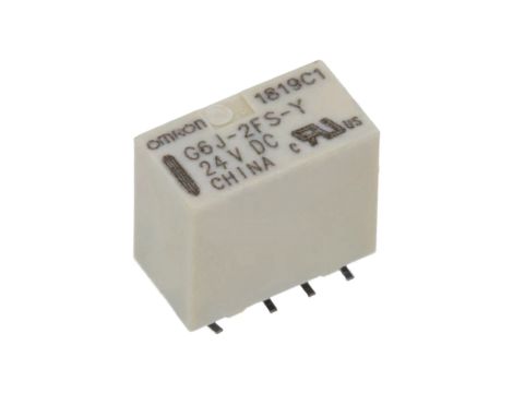 Przekaźnik elektromagnetyczny DPDT 0,3A/125VAC G6J-2FS-Y 24VDC