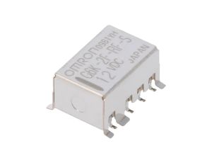 Przekaźnik elektromagnetyczny DPDT Ucewki 12VDC 0,3A/125VAC G6K-2F-RF-S DC12