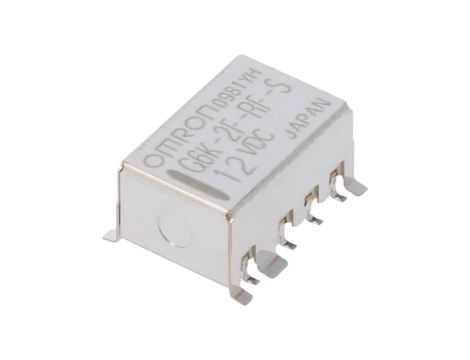 Przekaźnik elektromagnetyczny DPDT Ucewki 12VDC 0,3A/125VAC G6K-2F-RF-S DC12