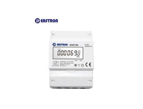 Licznik energii elektrycznej na szynę cyfrowy 3F 10(100)A SDM72BI (MID)