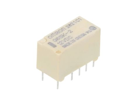 Przekaźnik elektromagnetyczny DPDT Ucewki 12VDC G6SK-2 DC12