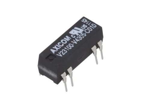 Przekaźnik kontaktronowy DPST-NO 5VDC 1A max 200VDC max 200VAC 10W 1-1393763-8