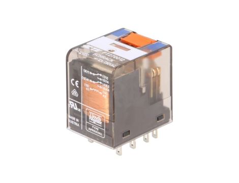 Przekaźnik elektromagnetyczny DPDT 12VDC 10A 250VAC 4-1393090-9